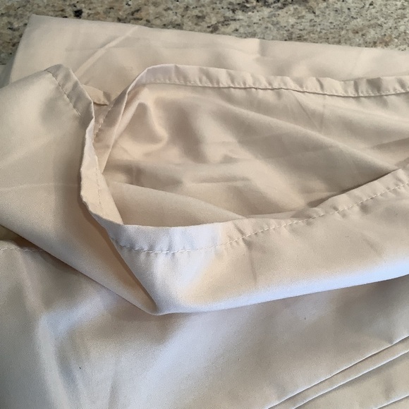 PeachSkin Sheets Full Size Sheet Flat Only Tan Almond Color - Picture 3 of 3